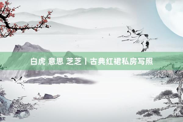 白虎 意思 芝芝丨古典红裙私房写照